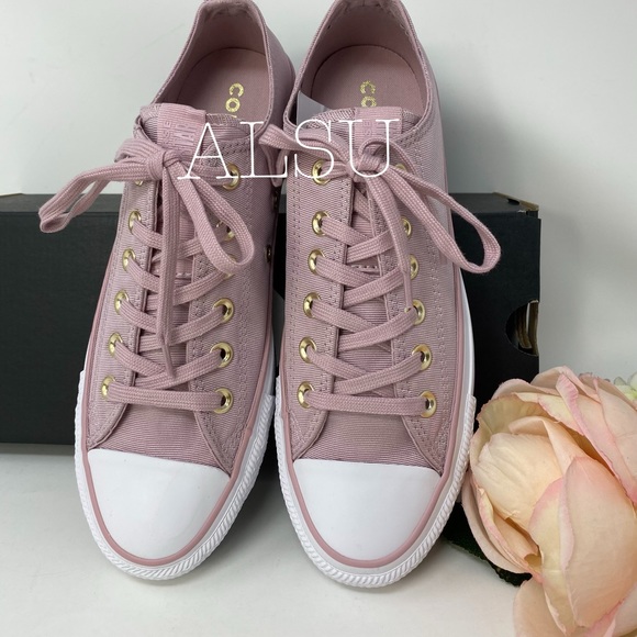 Converse Ctas Low Top Canvas Plum Chalk W AUTHENT - Picture 3 of 8